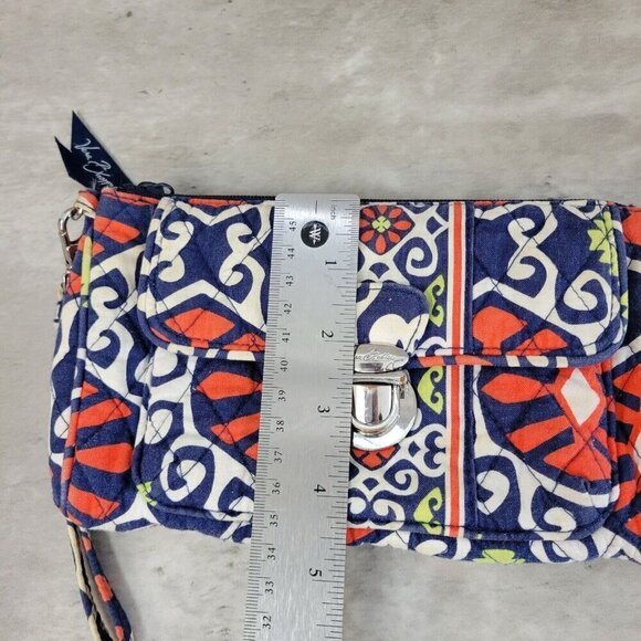 Vera Bradley Wristlet Sun Valley Front Clasp Wallet Floral Large - Picture 4 of 11